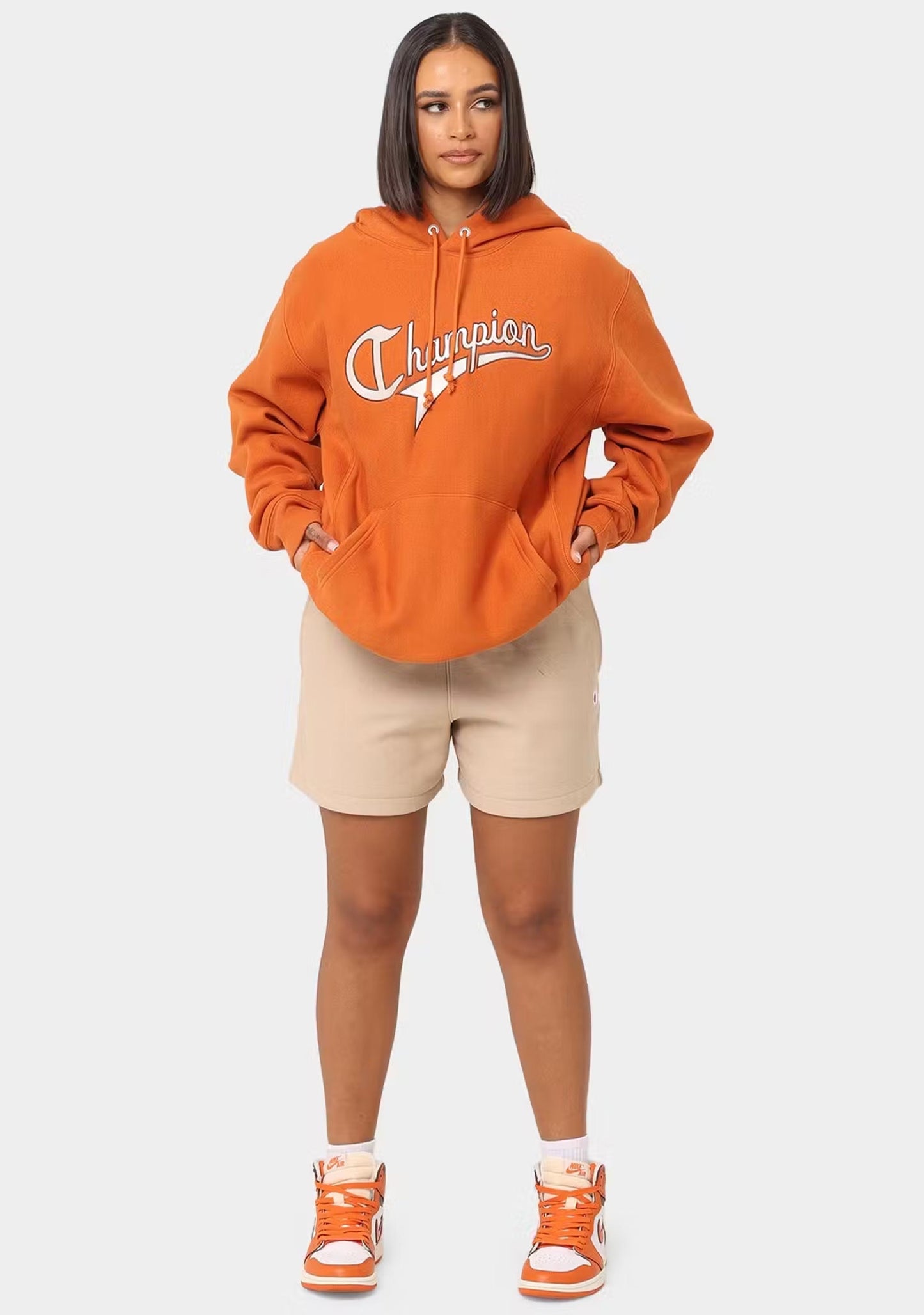 Champion Men's Reverse Weave Collegiate Cursive Script Hoodie