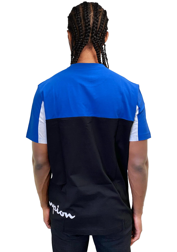 CHAMPION MENS COLOURBLOCK TEE <BR> AWU8A1