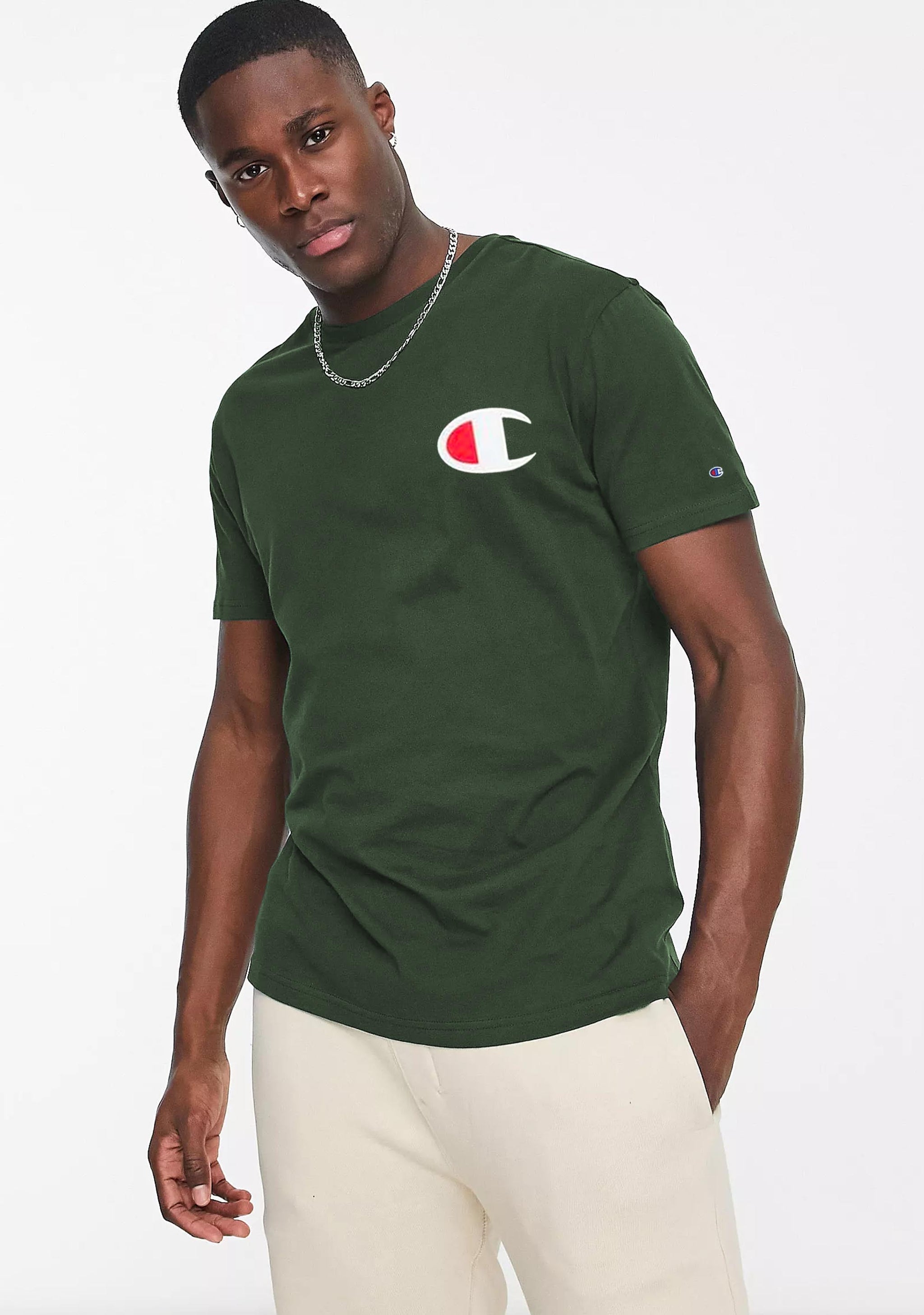 Champion Mens C Logo Tee <br> AY68N IXW