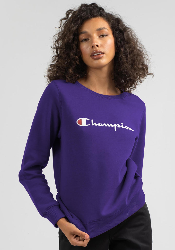 Champion Womens Script Crew
