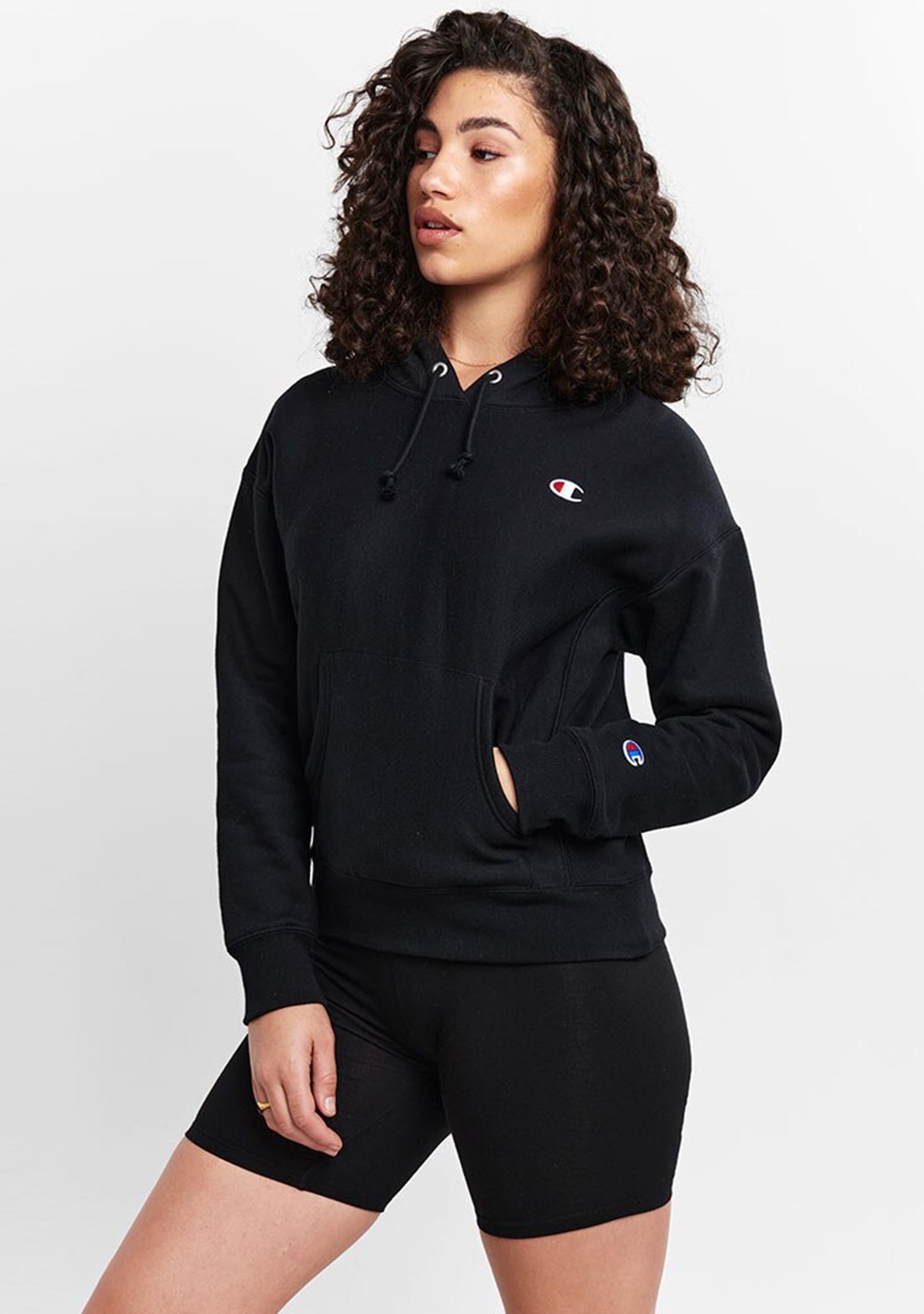 Champion women's reverse weave pullover hoodie deals