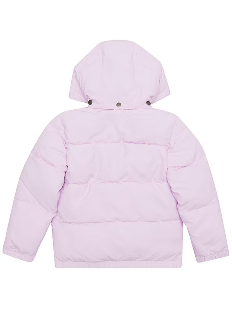 Champion pink puffer jacket sales