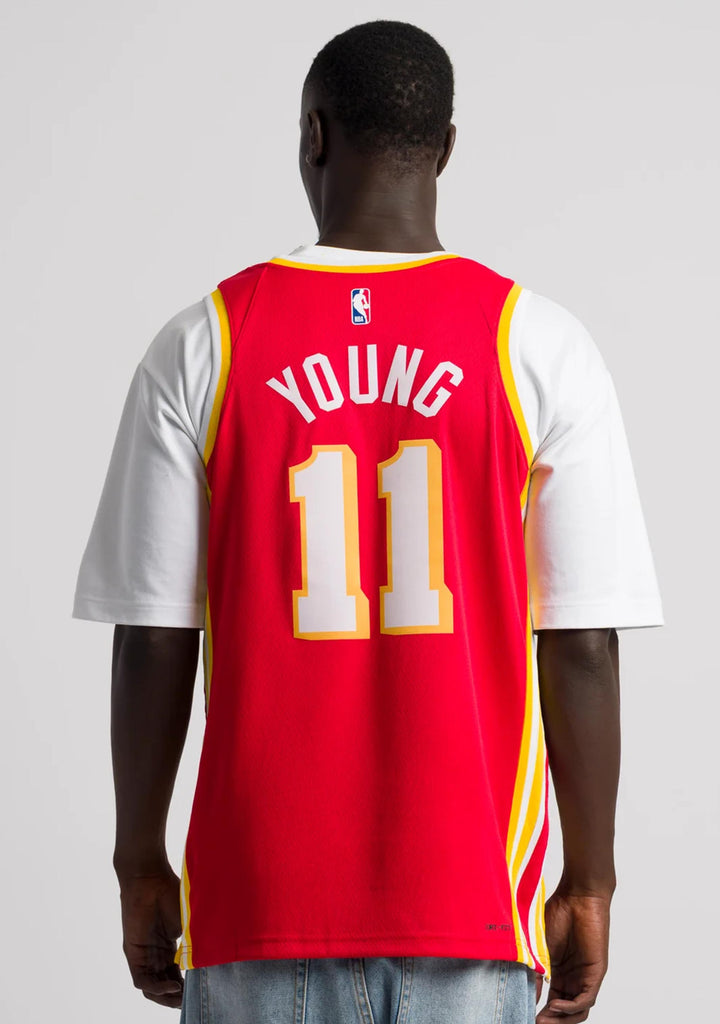 Nike Men's Atlanta Hawks Icon Edition 2022/23 Dri-FIT NBA Swingman Jersey