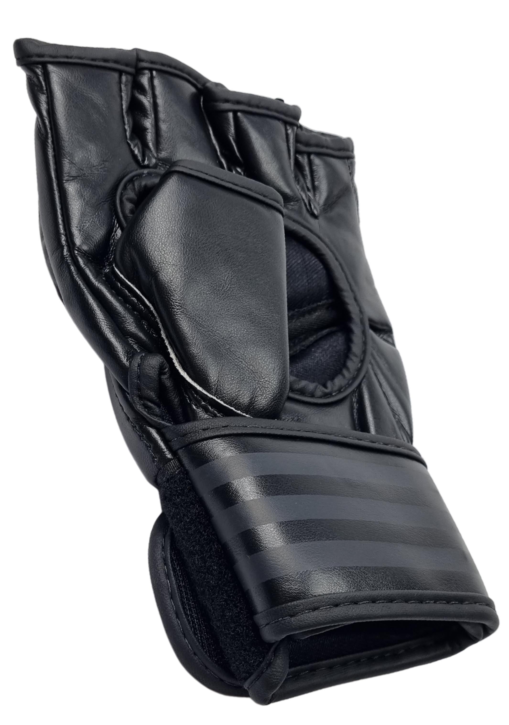 Adidas Combat Sports Gloves Black/Silver <br> ADICSG07-BS