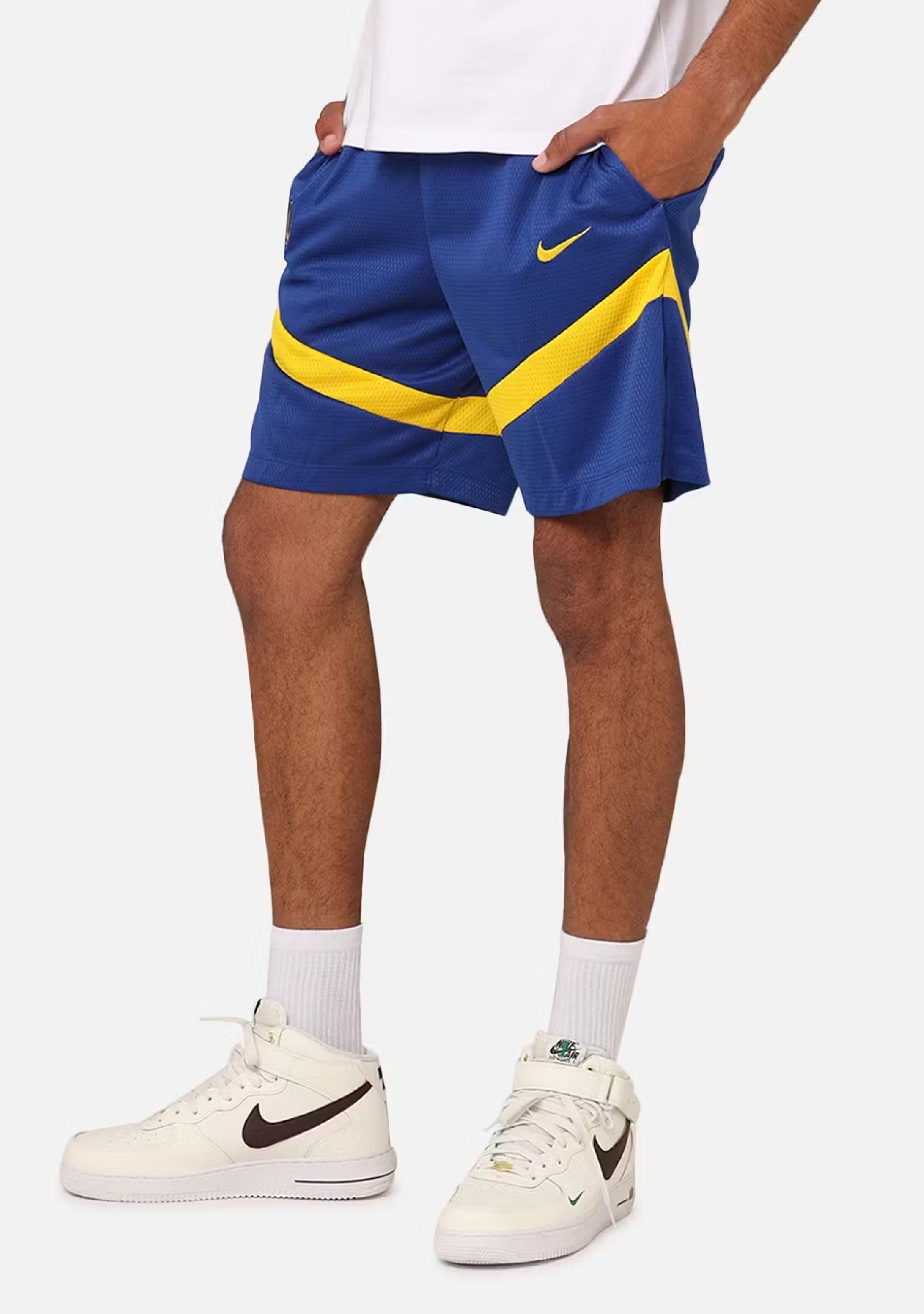 Nike Men's Golden State Warriors Icon Practice Shorts