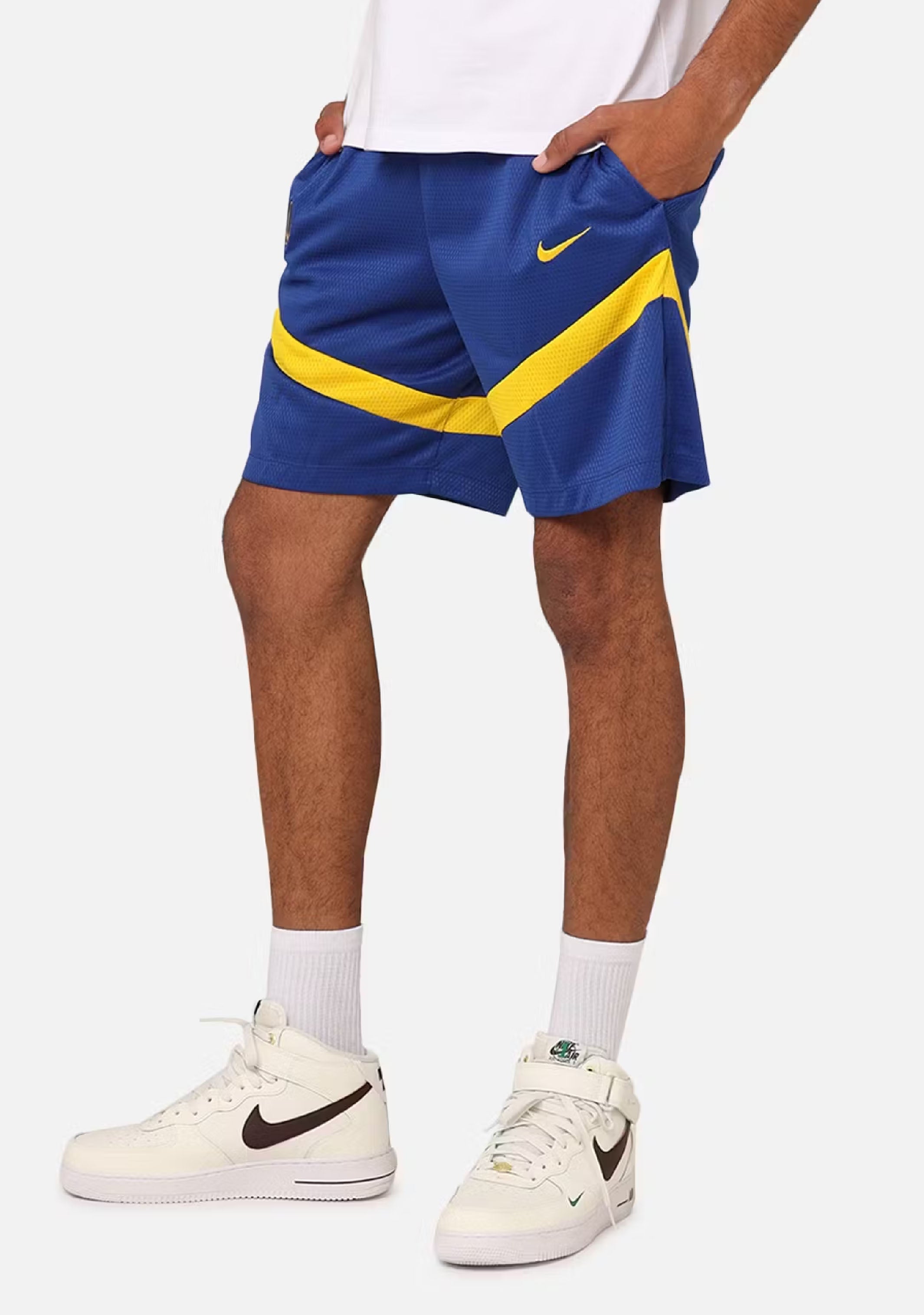 Nike Men's Golden State Warriors Icon Practice Shorts