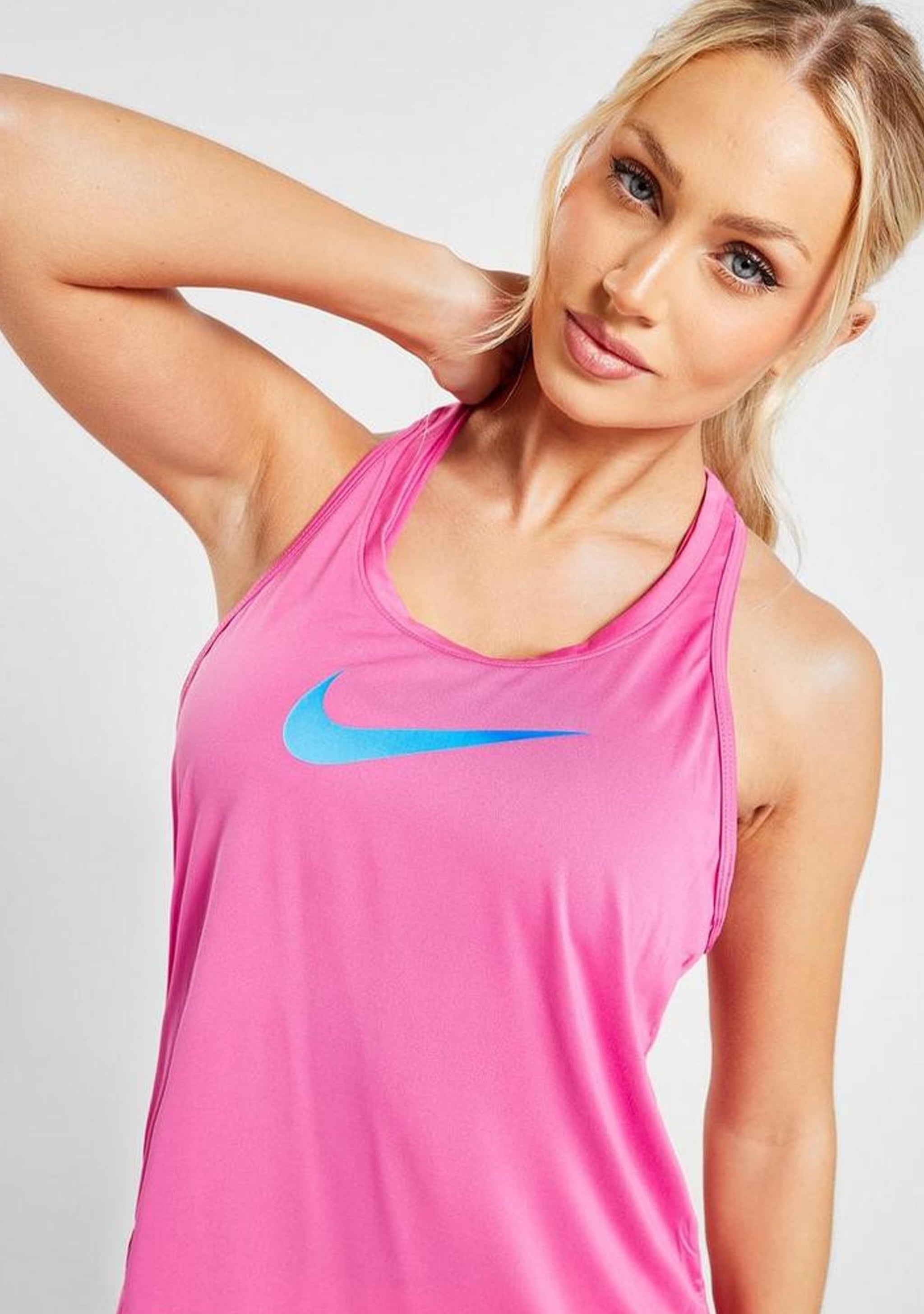 Nike Womens One Dri Fit Swoosh Tank Top <BR> DX1027 623