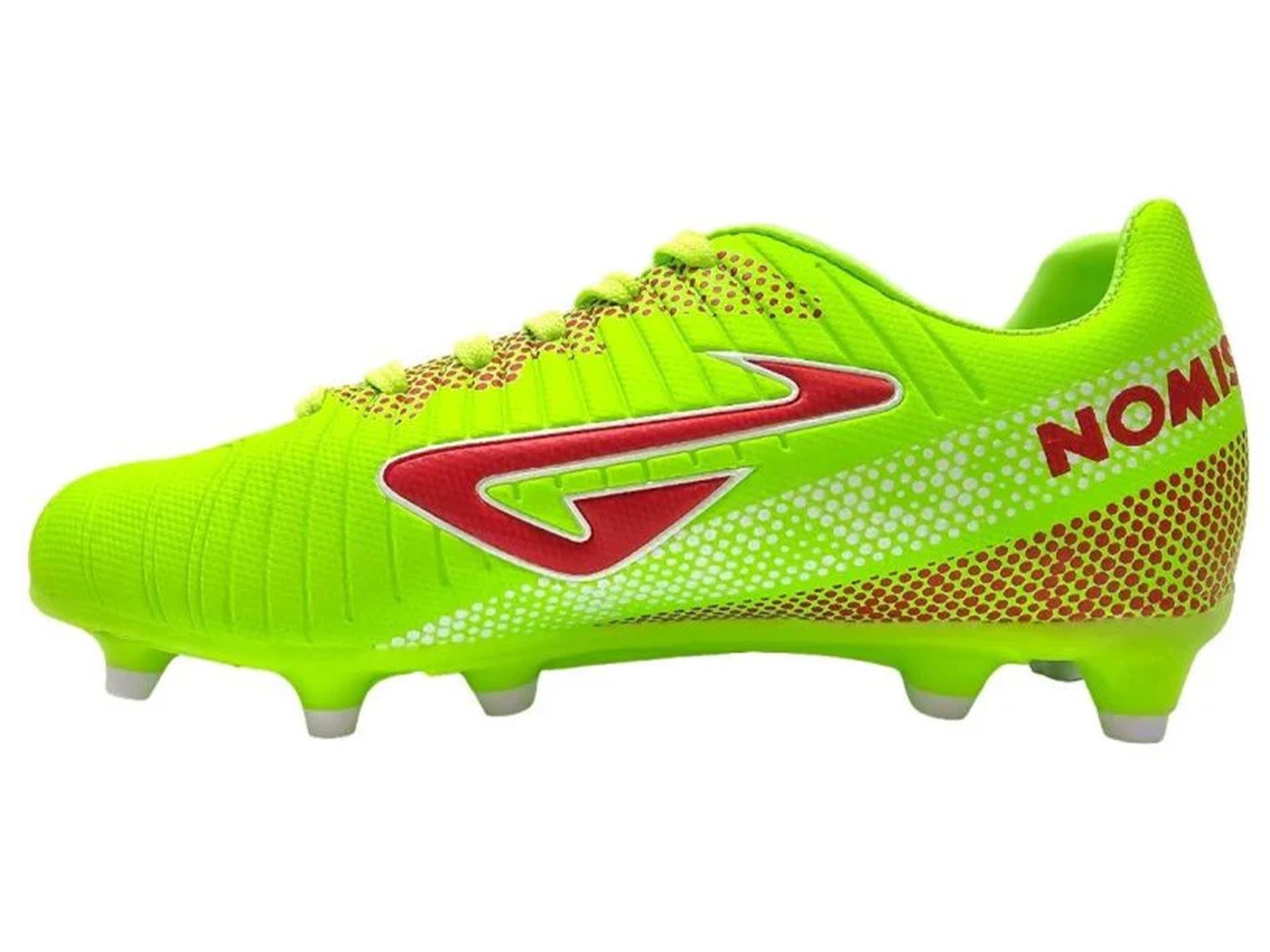 Nomis Youth Prodigy 2.0 FG Fluro Yellow/Red/White