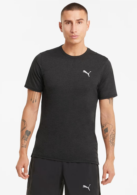 Puma Men's Run Favourite Heather Running Tee <br> 523151 01