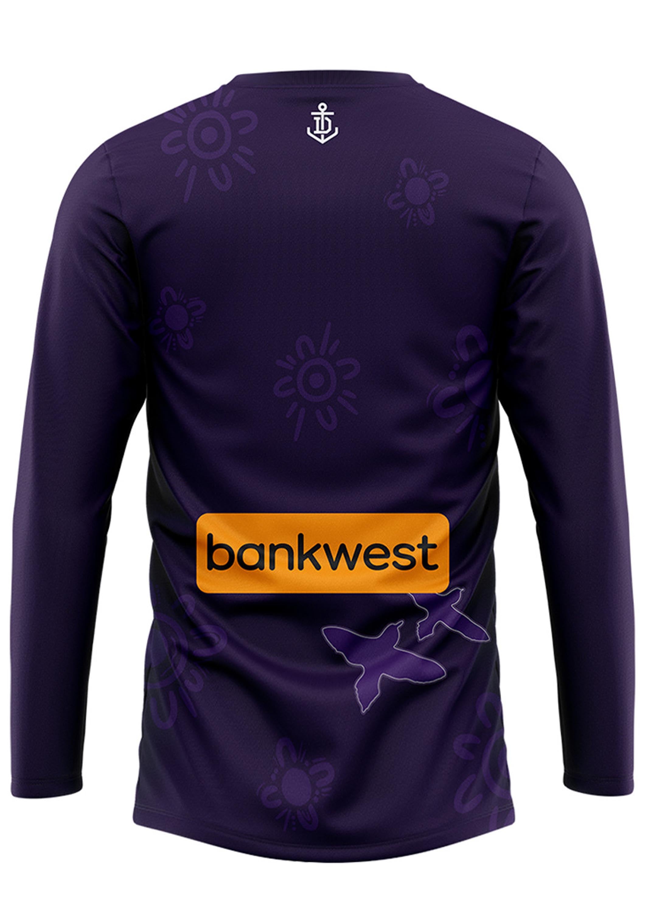 Sekem Fremantle Dockers 2023 Indigenous Home Replica Jumper LS <br> 93F401M04
