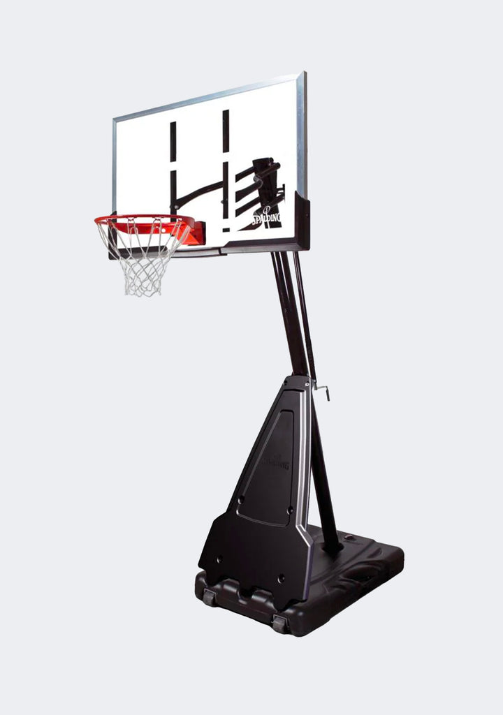 Spalding 60 Inch Screw Jack Acrylic Basketball System