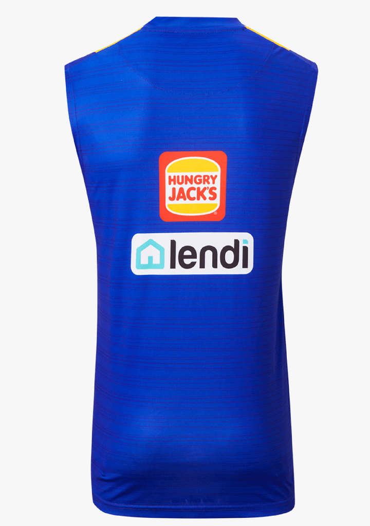 Castore Mens West Coast Eagles Training Singlet <BR> TM0477