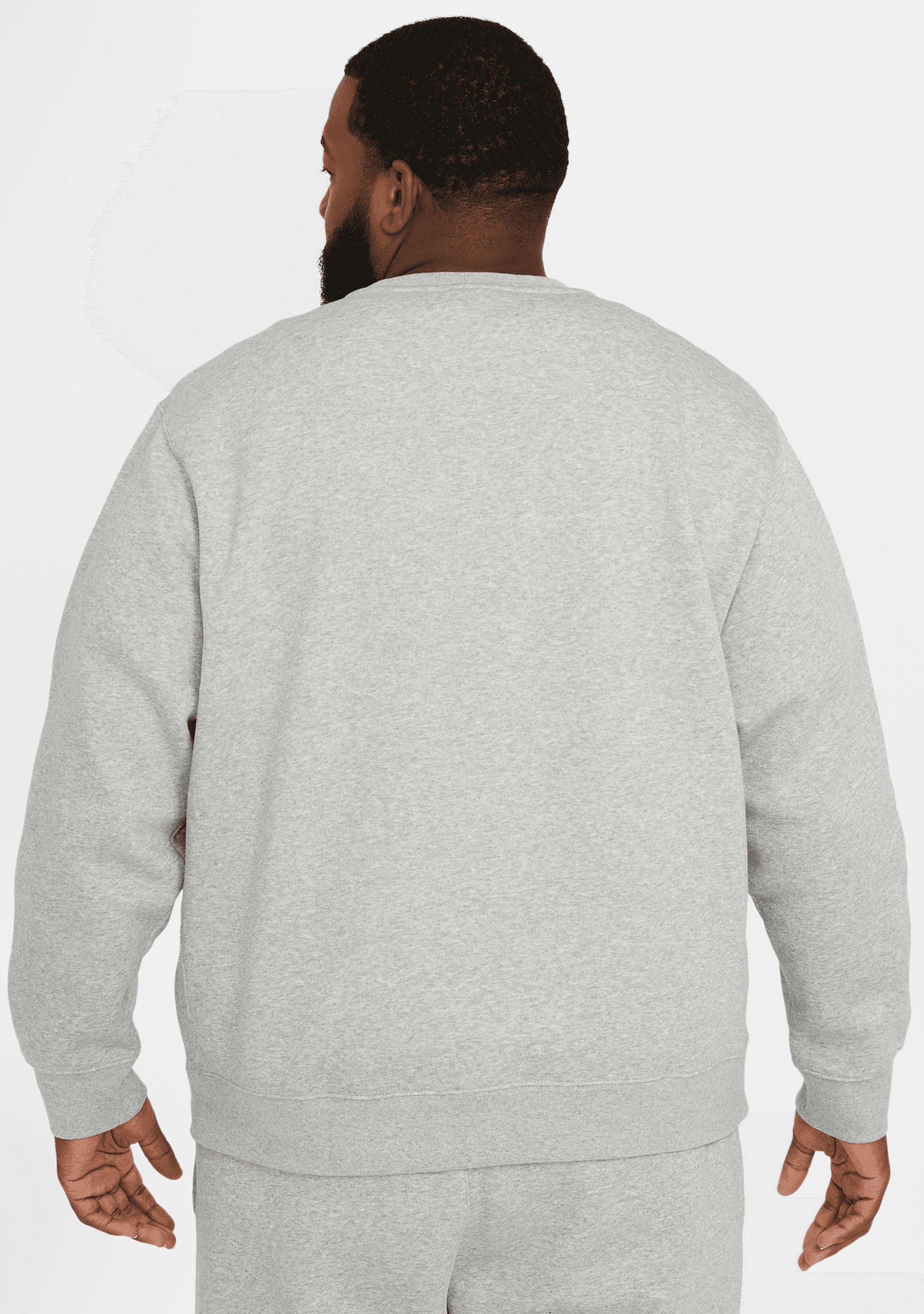 Nike Men's NSW Club Crew BB Grey