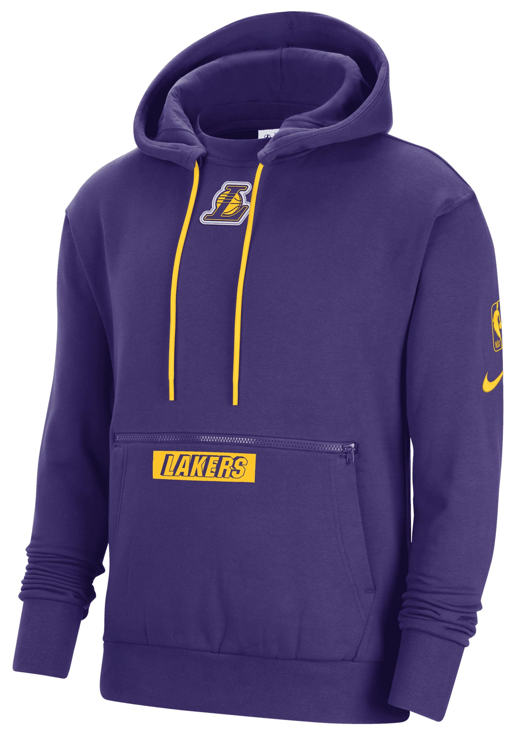 Nike Men's LA Lakers Court-side NBA Fleece Hoodie