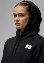 Nike Jordan Flight Women's Fleece Hoodie Black <br> DQ4603 010