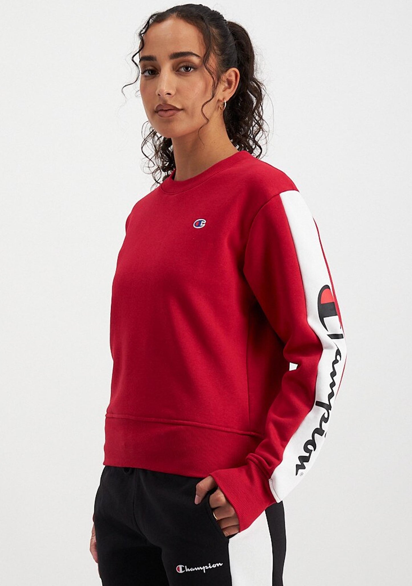 Champion Women's Sporty Panel Crew