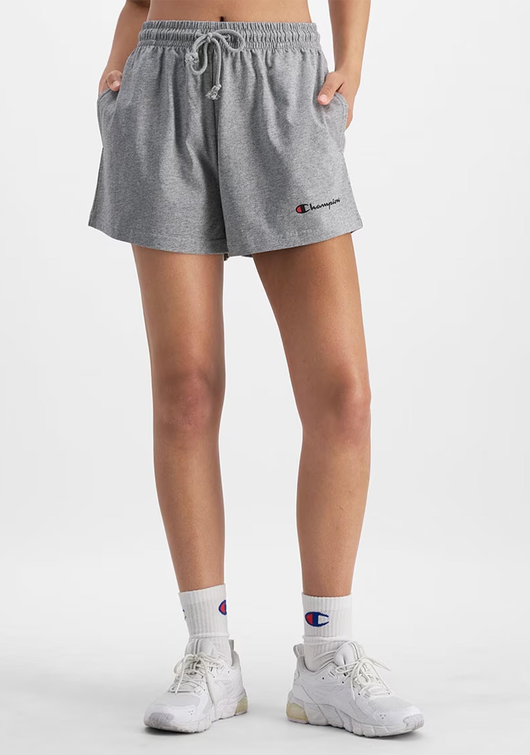 Champion Women’s Jersey Hi-Waist Script Short