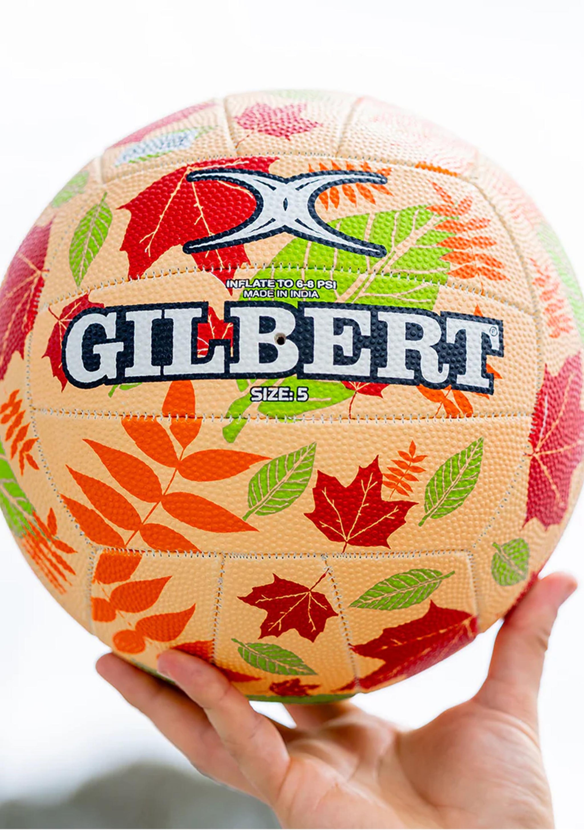 Gilbert Glam Autumn Leaves Netball