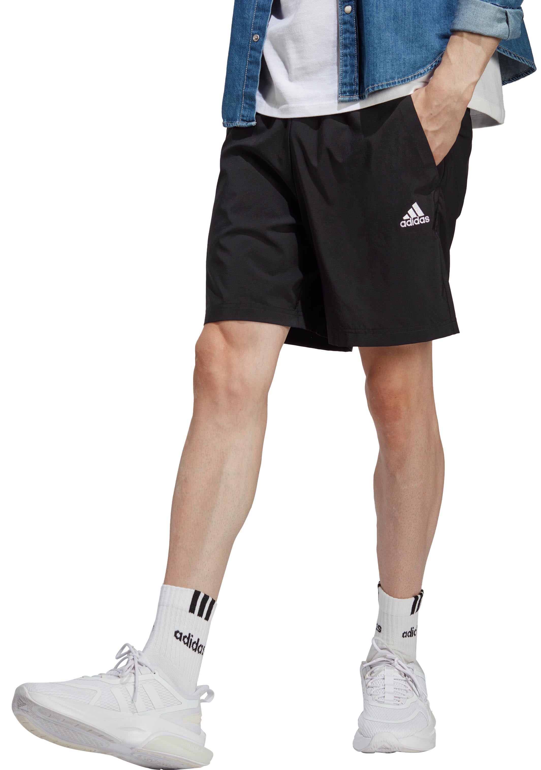 Adidas Mens Aeroready Essentials Chelsea Small Logo Shorts IC9392 – Jim ...