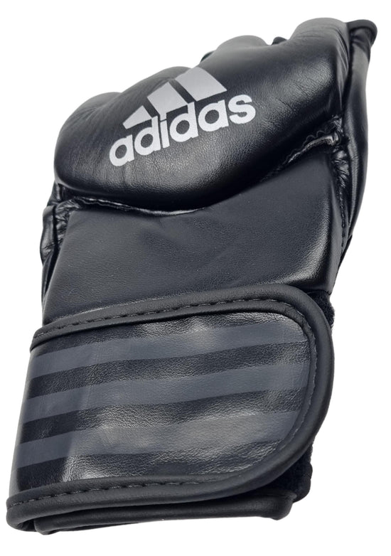 Adidas Combat Sports Gloves Black/Silver <br> ADICSG07-BS