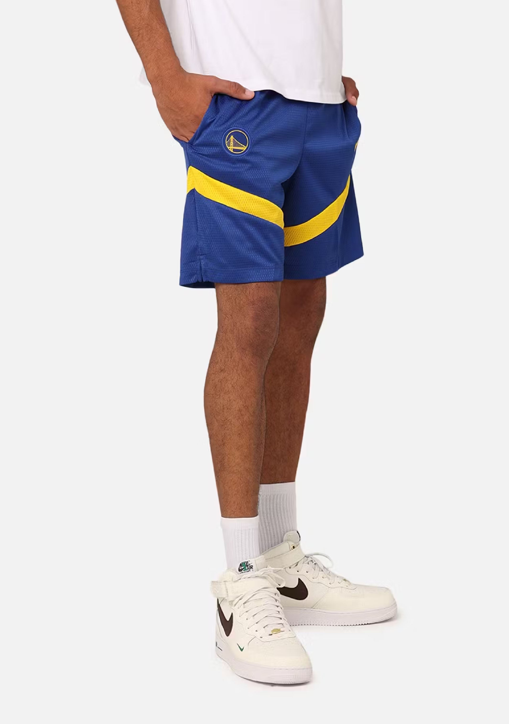 Nike Men's Golden State Warriors Icon Practice Shorts