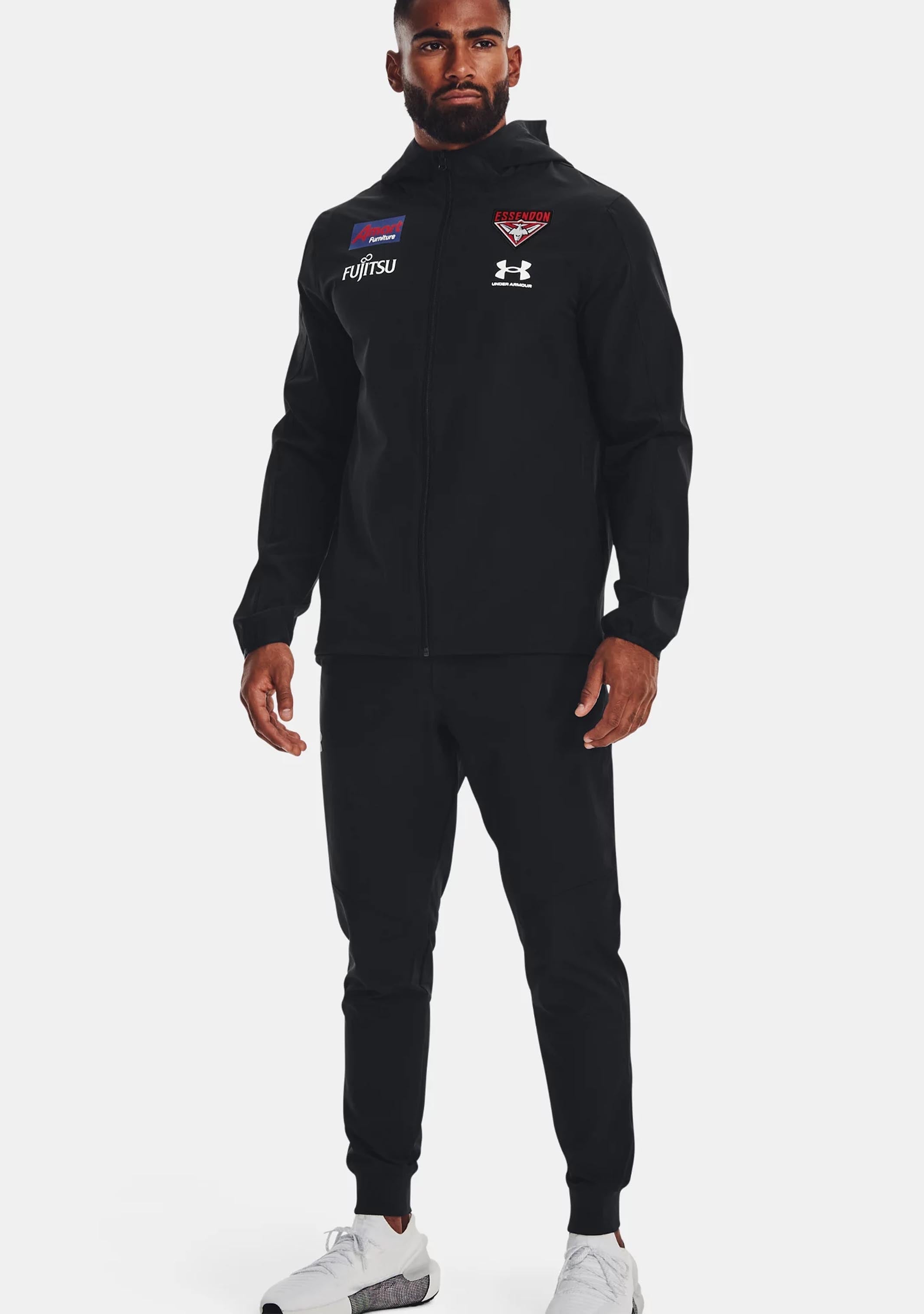 Under Armour Men's Essendon FC Challenger Storm Shell Jacket – Jim Kidd ...