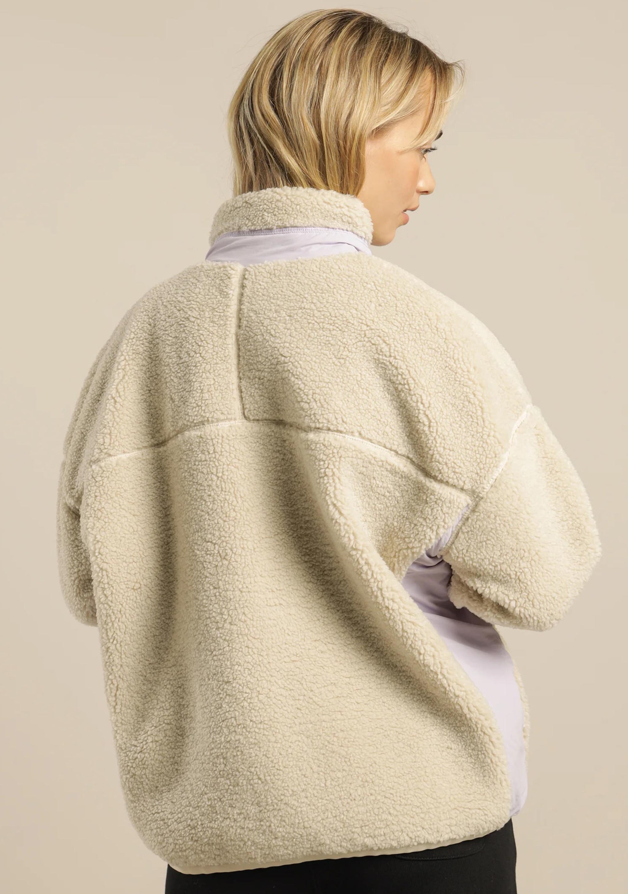 Champion Women's Rib Mix Media Reversible Jacket