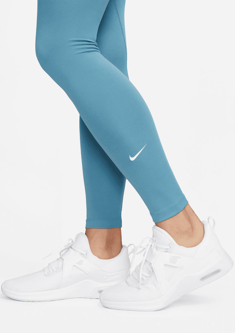 Nike Womens One High-Rise Leggings Blue <br> DM7278-440