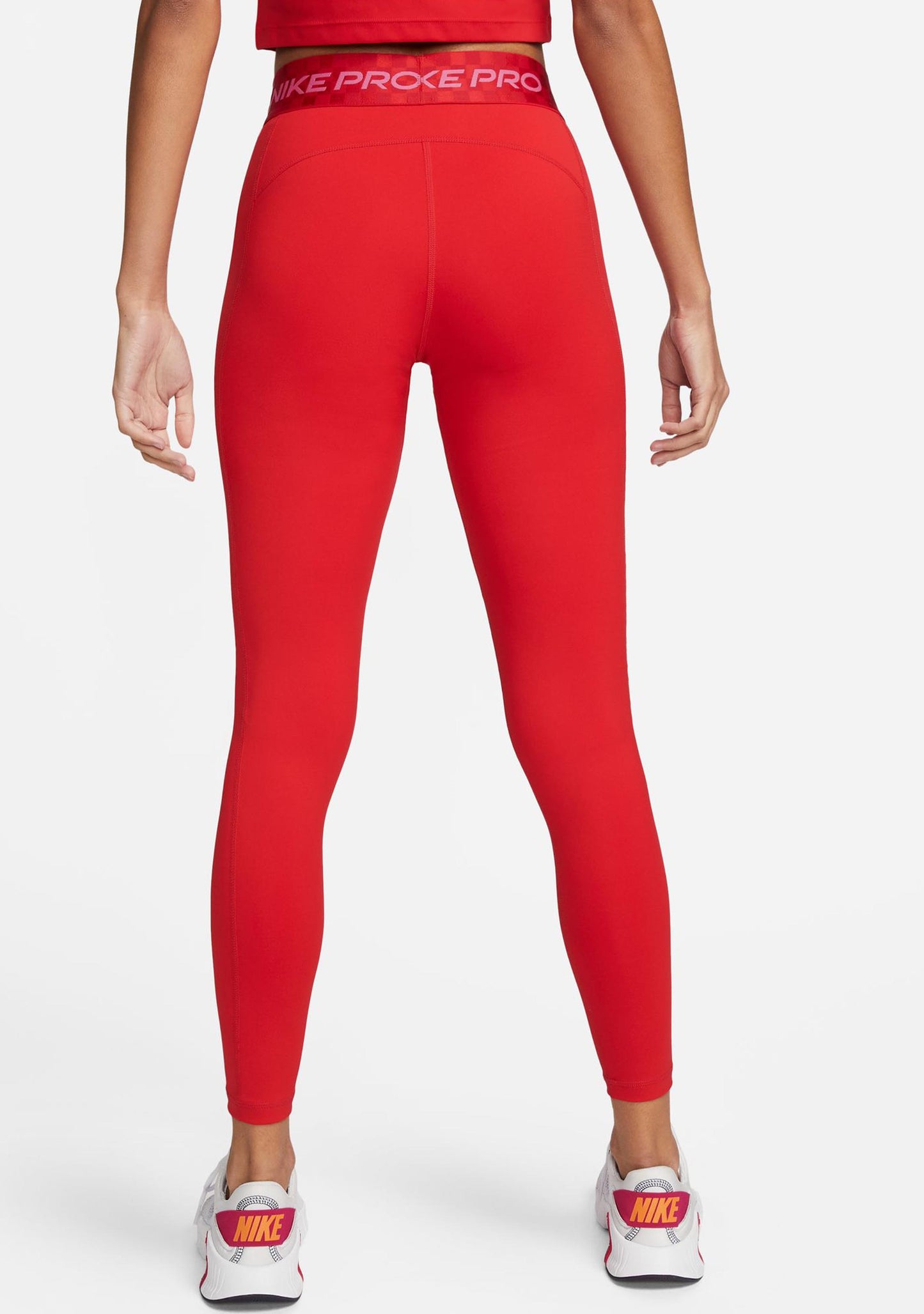 Nike Pro Women's Mid-Rise Full-Length Graphic Training Leggings