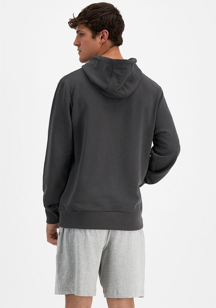 Champion Mens French Terry Script Hoodie