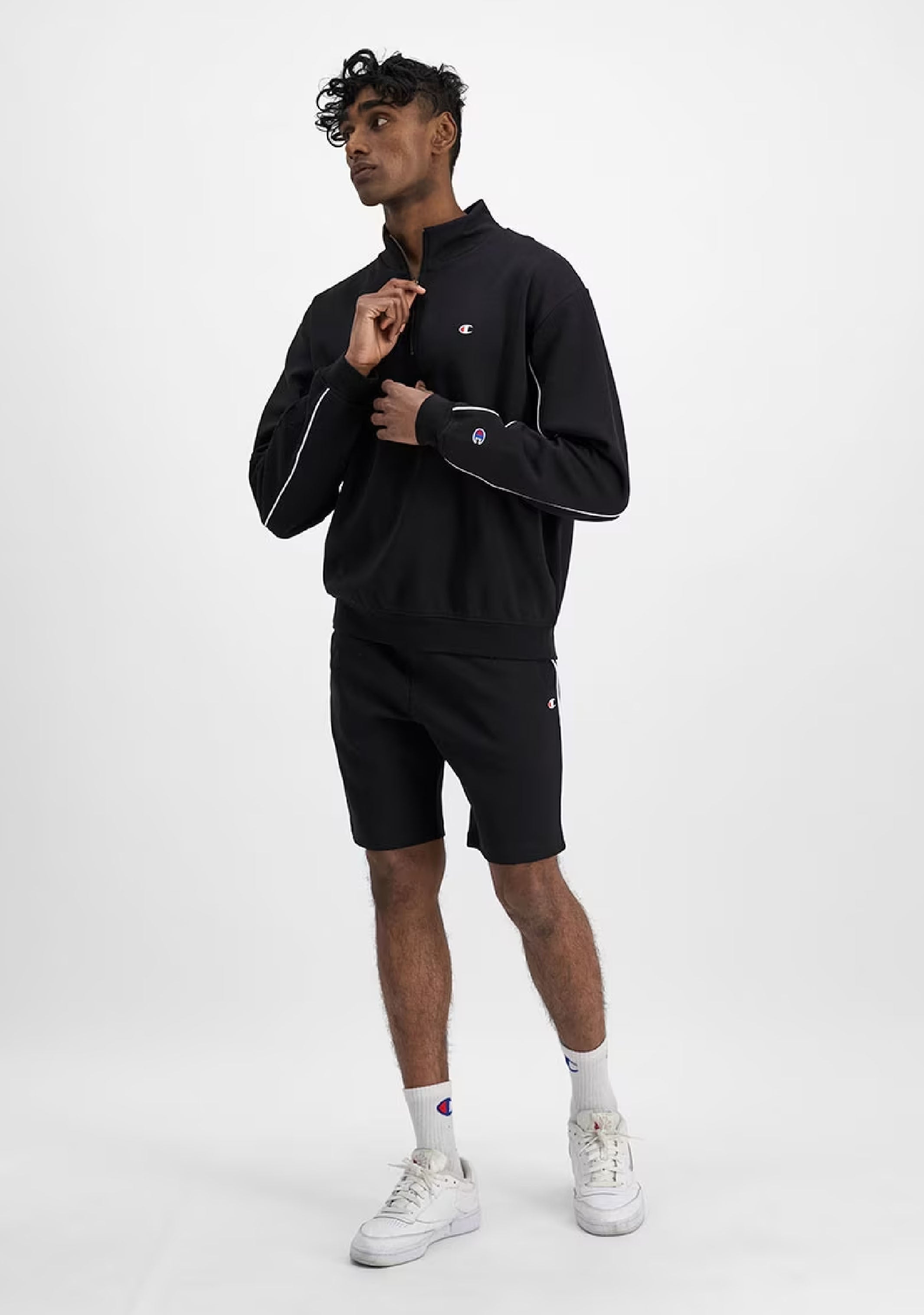 Champion Mens Rochester Athletic Quarter Zip
