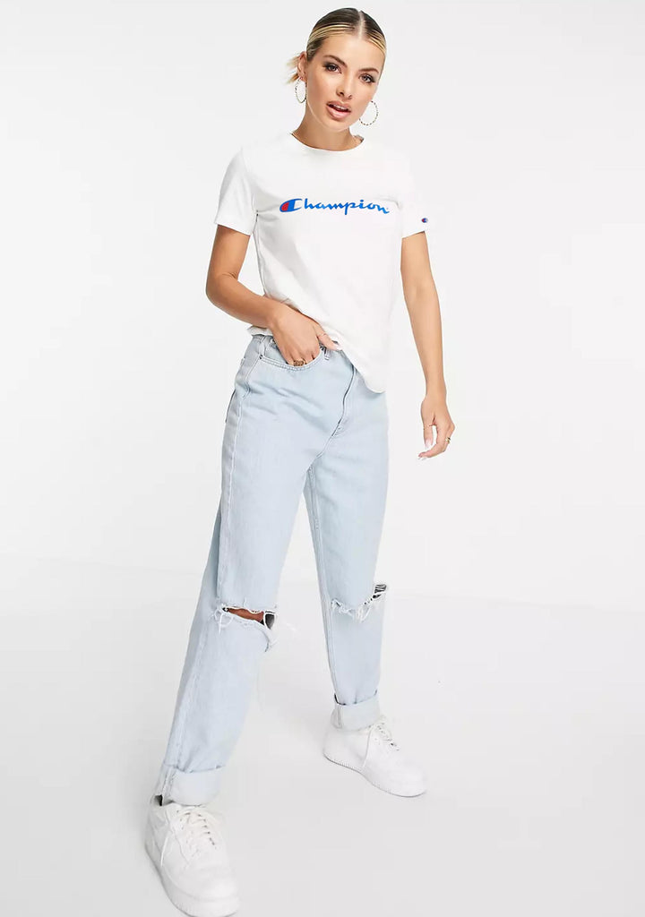 Champion Women's Script Short Sleeve Tee
