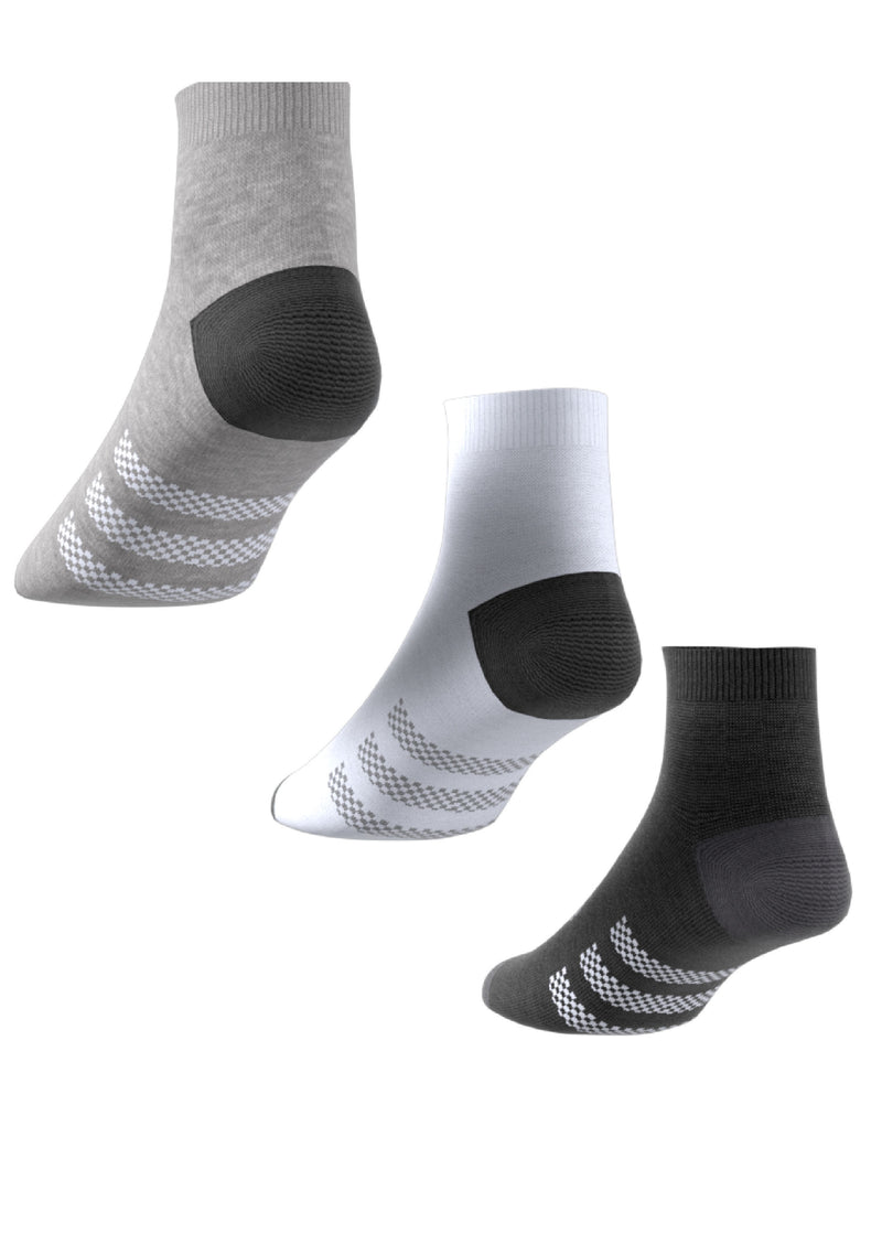 Adidas Kids Ankle Socks 3 Pack <br> IB0338