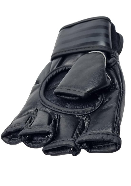 Adidas Combat Sports Gloves Black/Silver <br> ADICSG07-BS