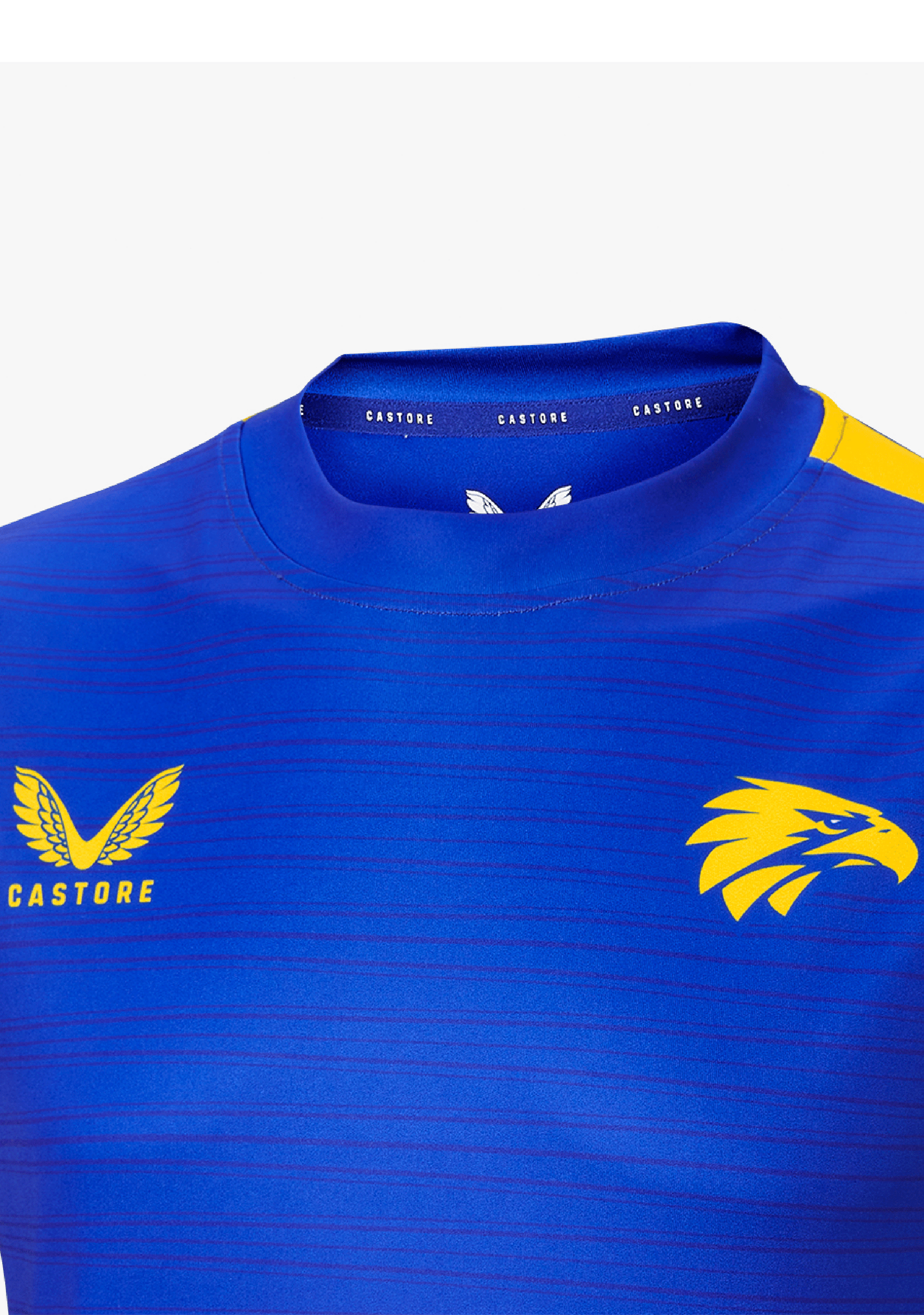 Castore Mens West Coast Eagles Training Singlet <BR> TM0477