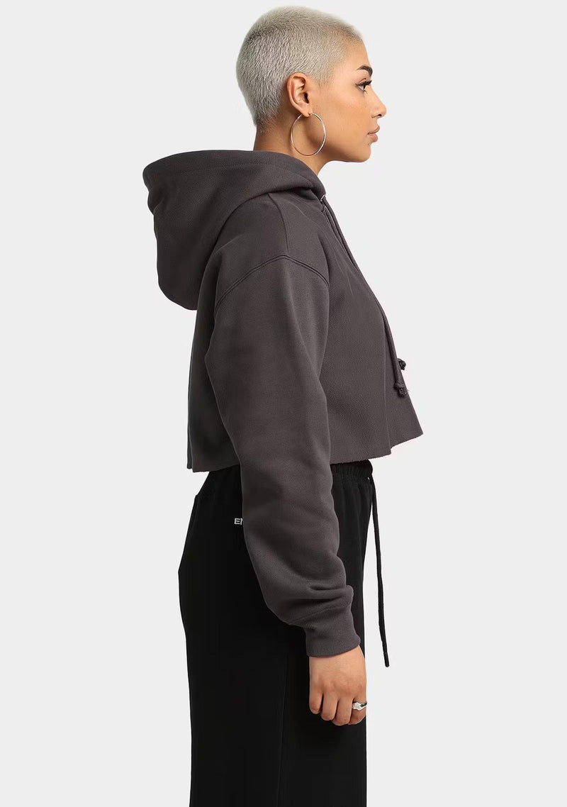 Champion Women s Reverse Weave Dye Cropped Hoodie CRYLN FWB