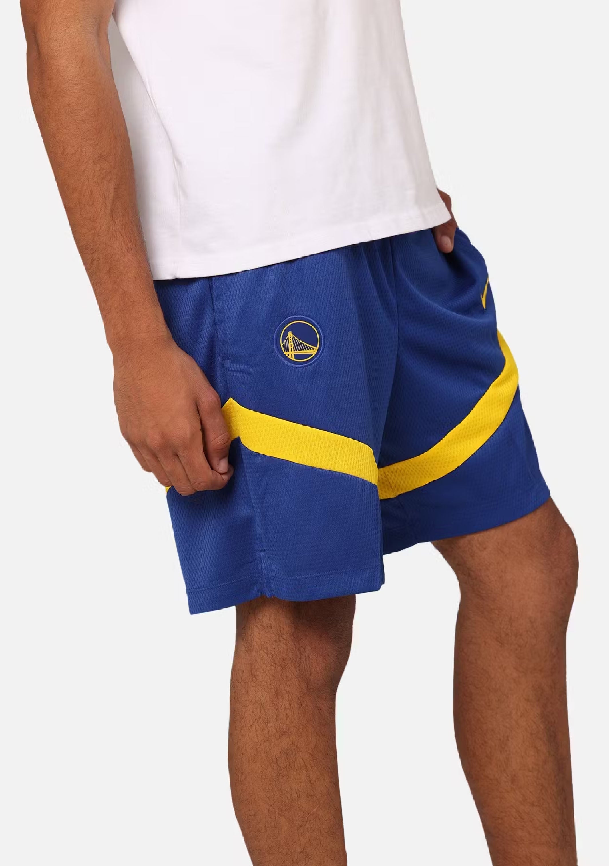 Nike Men's Golden State Warriors Icon Practice Shorts