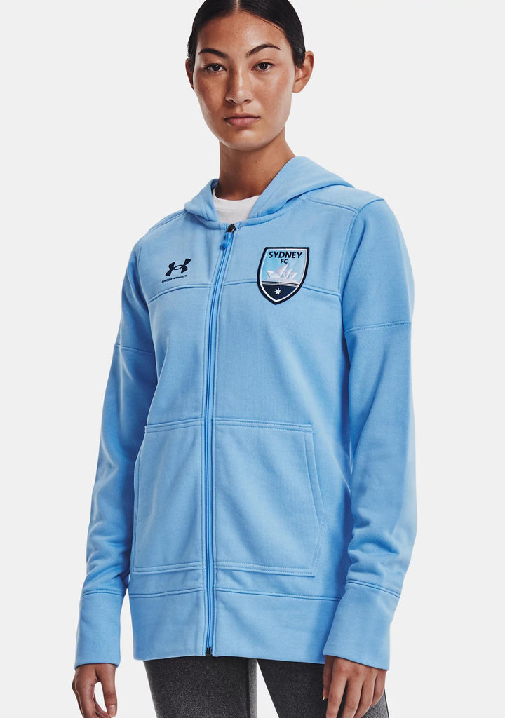 Under Armour Womens Sydney FC Zip Thru Rival Hoodie <br> 1372436 914