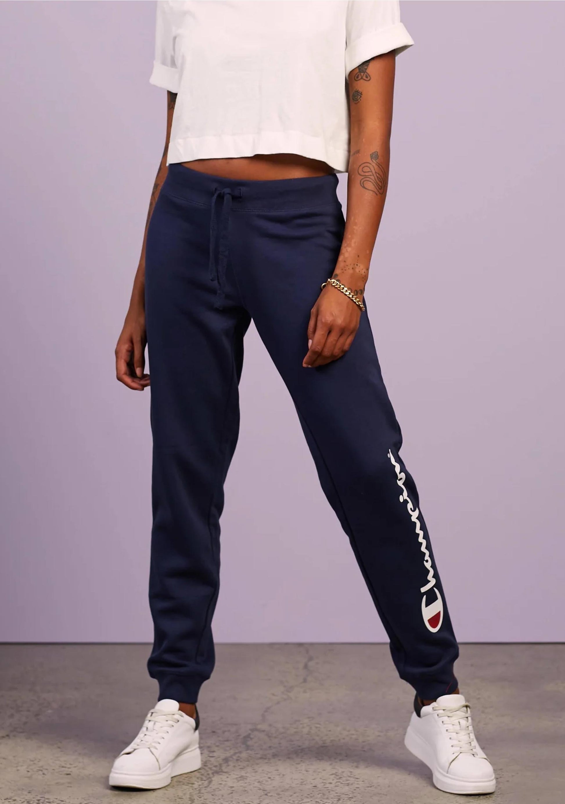 Champion Womens Script Cuff Pants