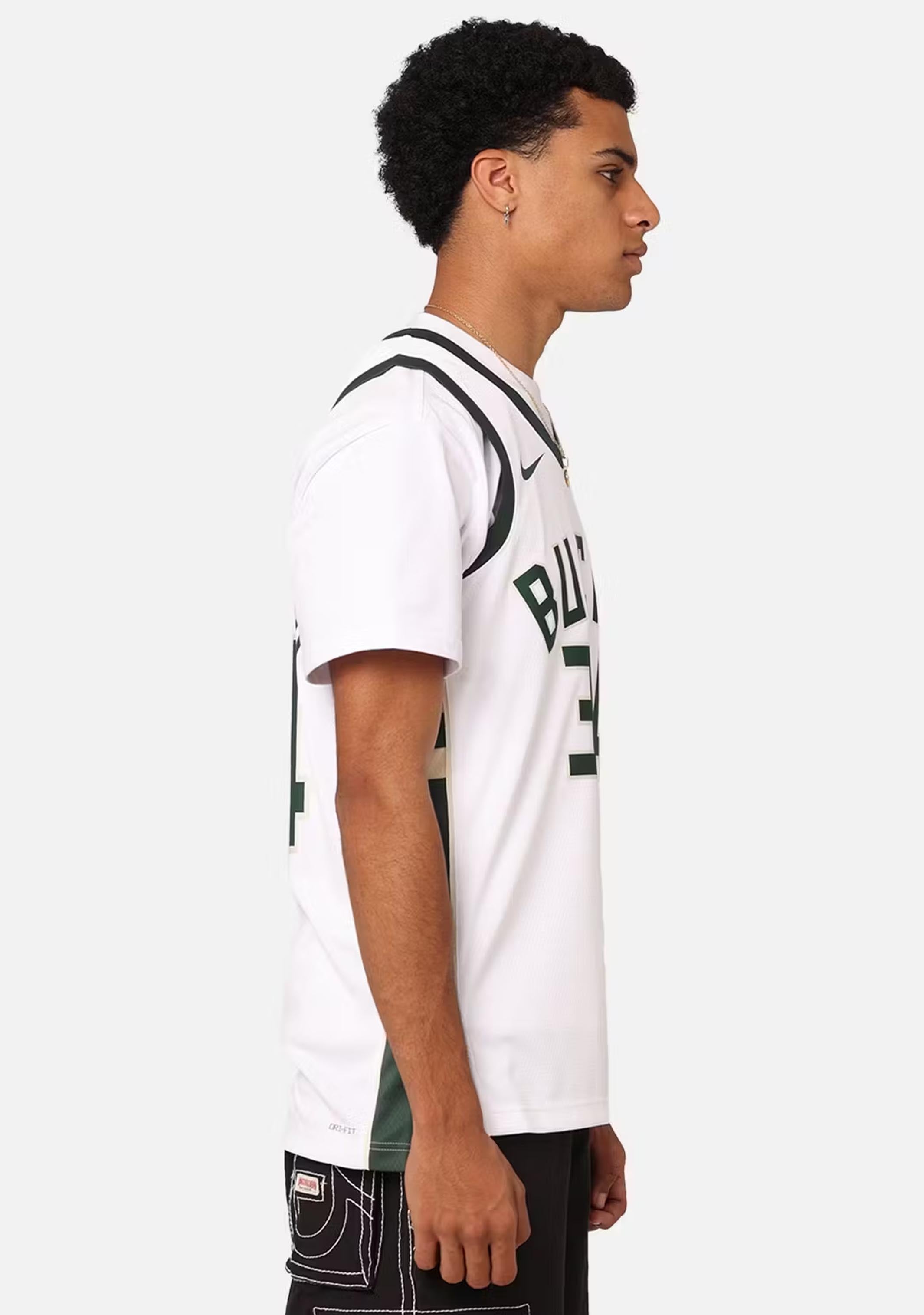 Nike Men's Giannis Antetokounmpo Milwaukee Bucks Dri-FIT Swingman Jersey