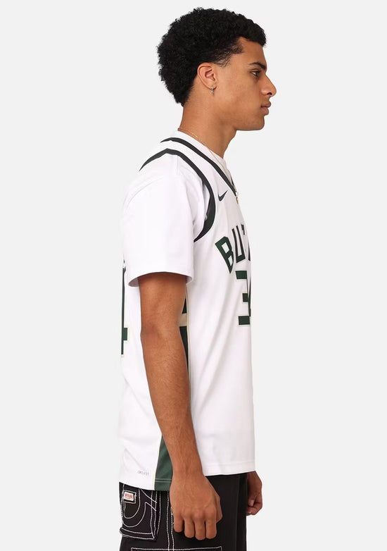 Nike Men's Giannis Antetokounmpo Milwaukee Bucks Dri-FIT Swingman Jersey