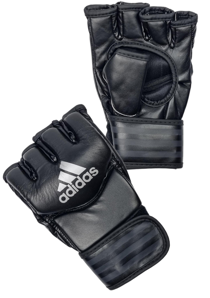 Adidas Combat Sports Gloves Black/Silver <br> ADICSG07-BS