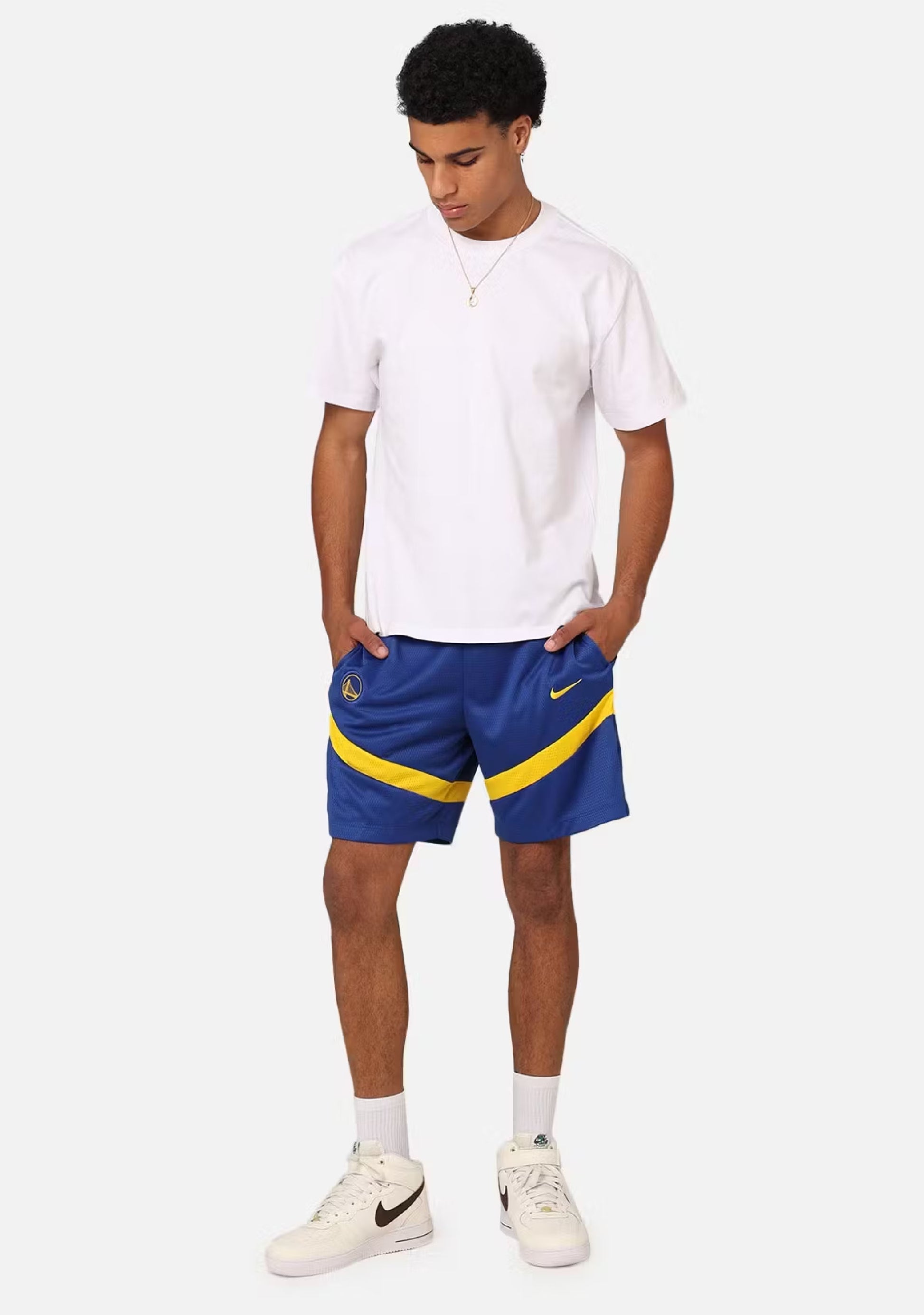 Nike Men's Golden State Warriors Icon Practice Shorts