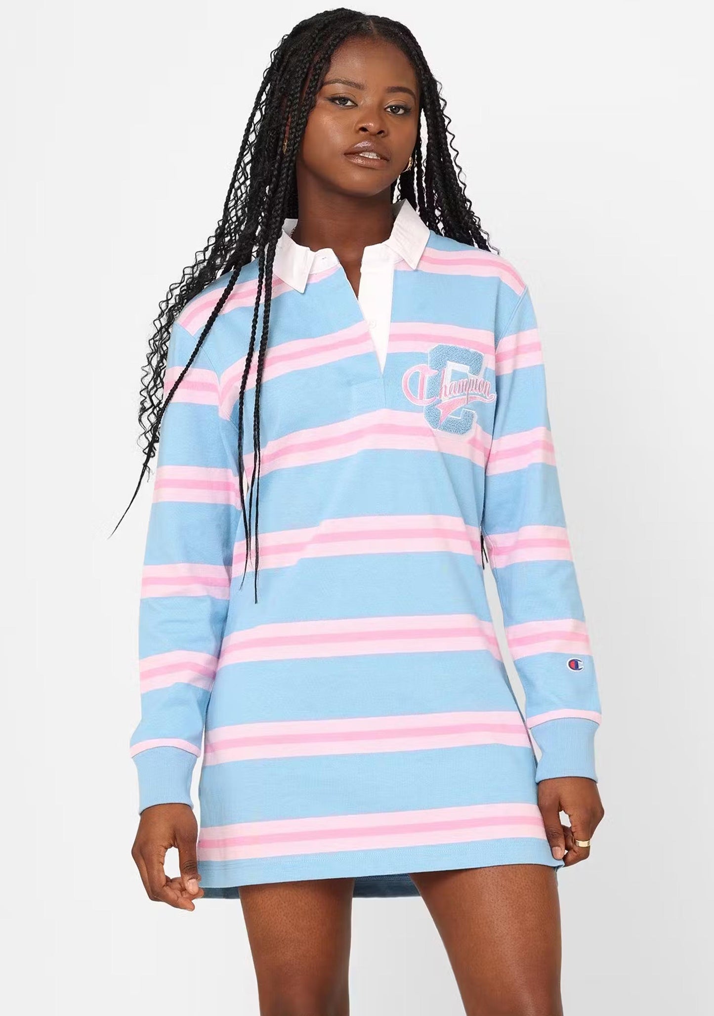 Champion Women's Heritage Rugby Dress L/S