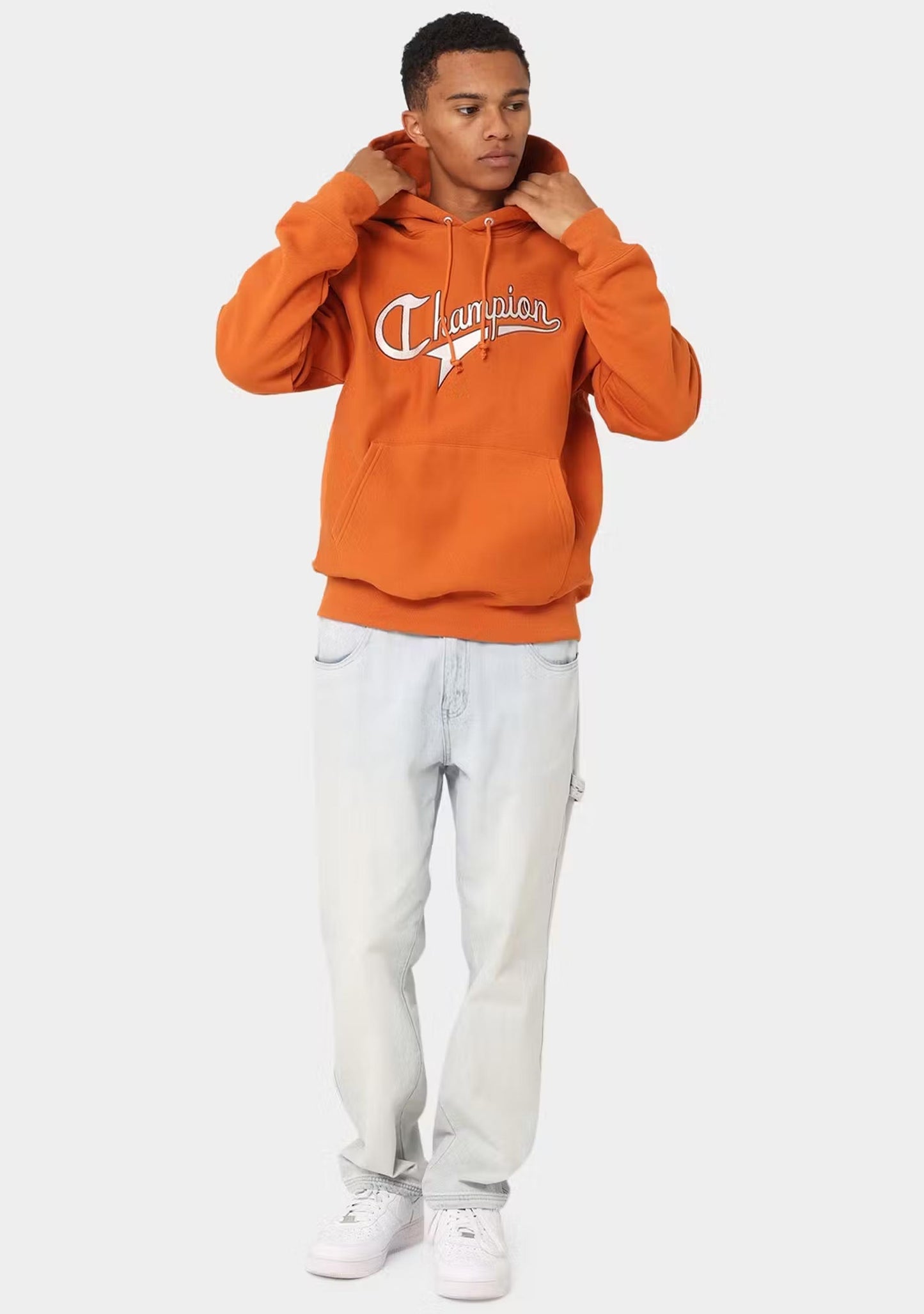 Champion Men's Reverse Weave Collegiate Cursive Script Hoodie