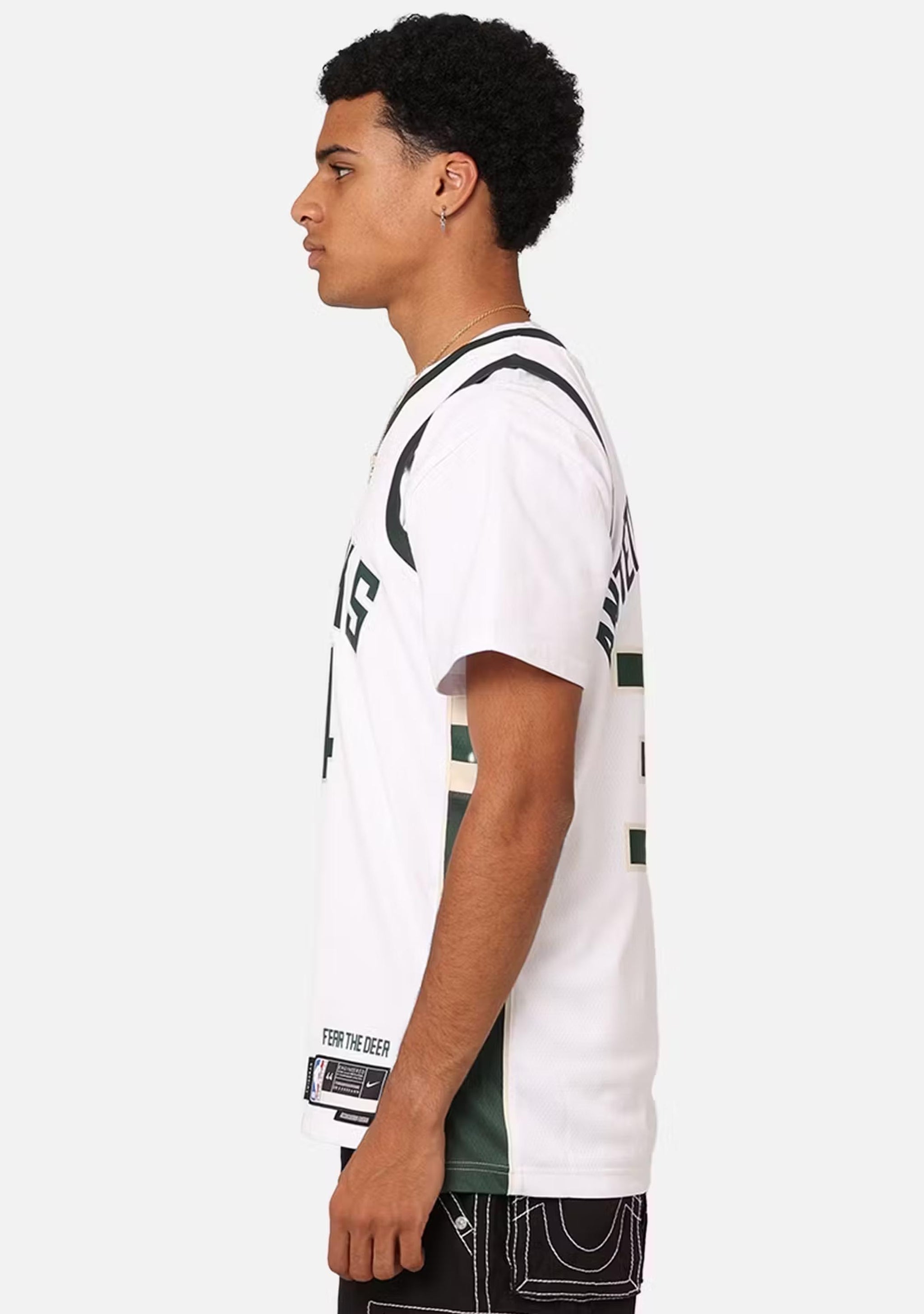 Nike Men's Giannis Antetokounmpo Milwaukee Bucks Dri-FIT Swingman Jersey