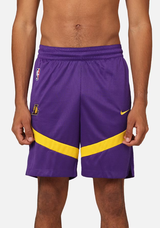 Nike lakers practice shorts 2025