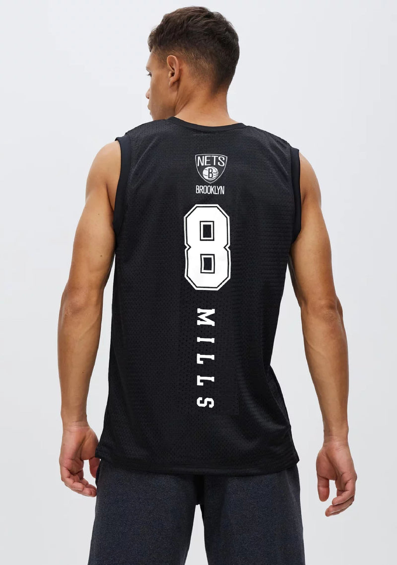 NBA Brooklyn Nets Patty Mills Mesh Jersey 7K2M1SCA3 NYNPM