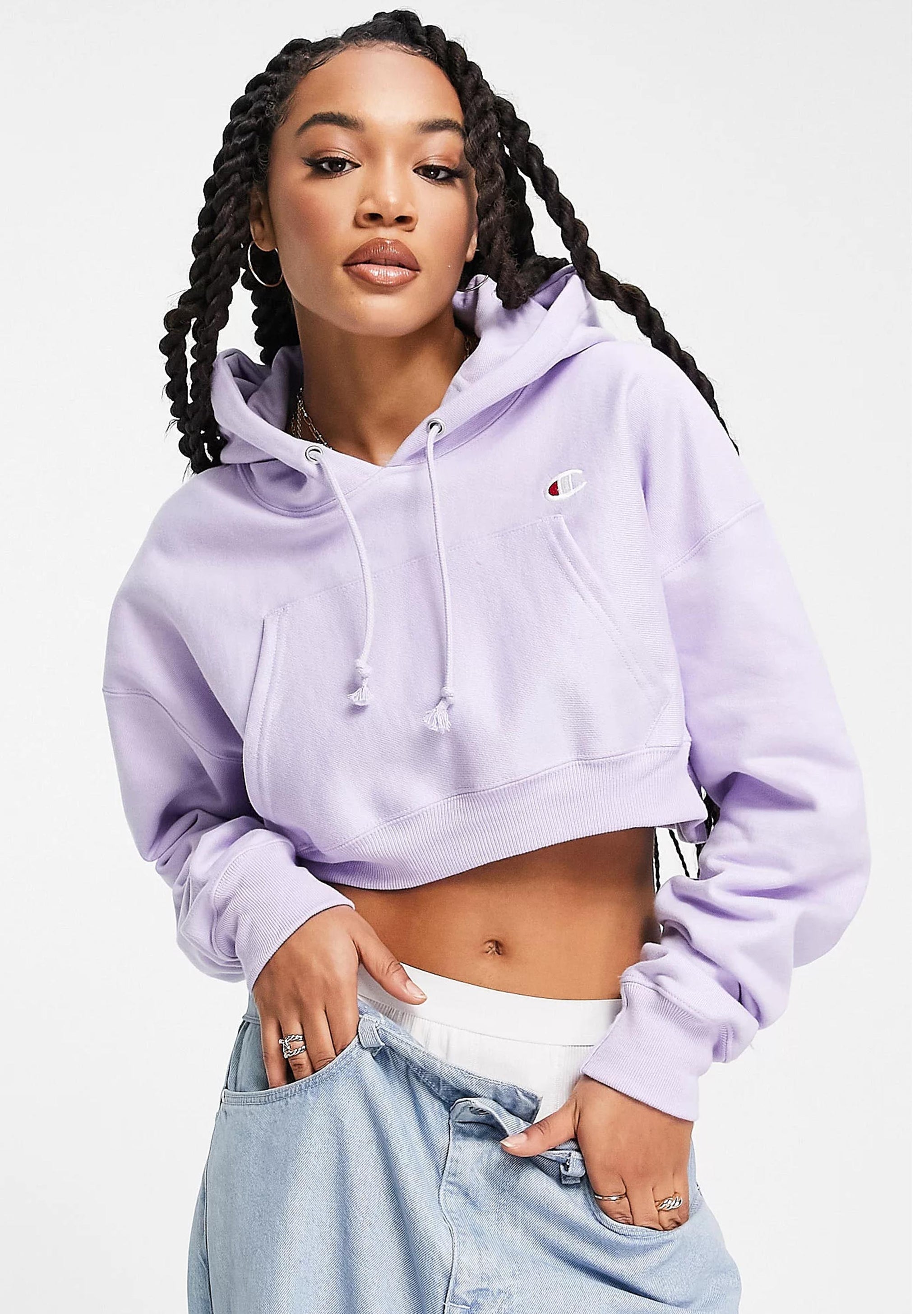 Purple Crop Top Childrens Purple Hoodies Arshiner Girls Hoodie Tie