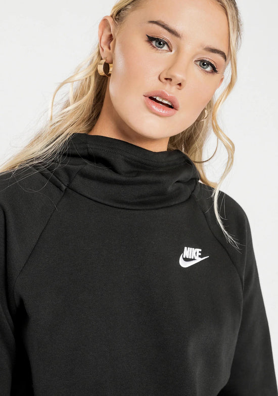 Nike Womens Sportswear Essential Fleece Funnel-Neck Hoodie